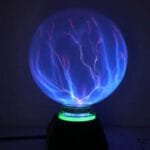 Lampe Plasma Bleu Interactive et électrisante - Petite - Lampe Plasma