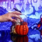 Lampe Plasma Citrouille pour Ambiance Halloween