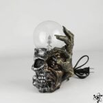 Lampe Plasma Crâne & Visage Halloween