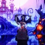 Lampe Plasma Faucheuse pour Halloween