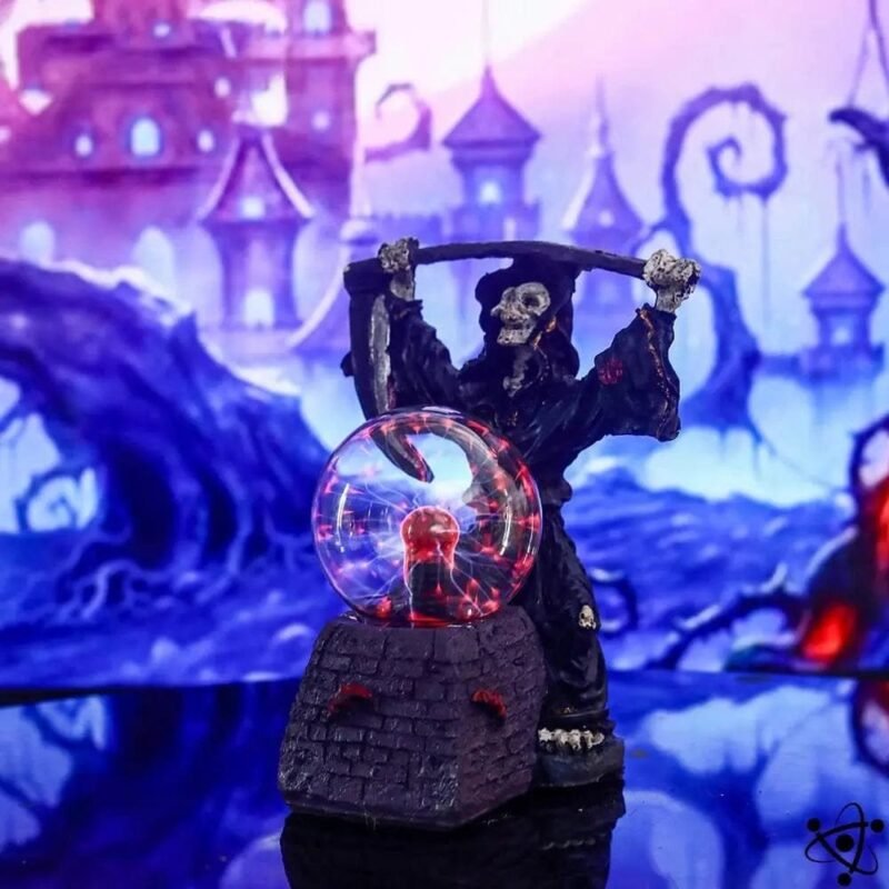 Lampe Plasma Faucheuse pour Halloween