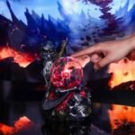 Lampe Plasma Faucheuse pour Halloween