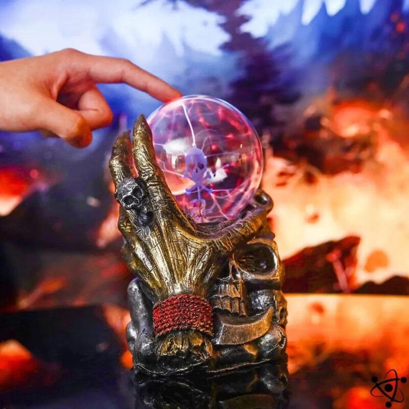 Lampe Plasma Main de Pirate pour Halloween - Lampe Plasma