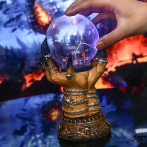 Lampe Plasma Main de Sorcière Halloween Mystérieuse 3 Lampe Plasma Main de Sorcière pour Halloween - Lampe Plasma