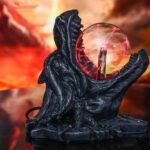 lampe plasma tete de dragon halloween 553 1