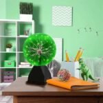 Lampe Plasma Verte Sensible au Toucher Diamètre Sphère