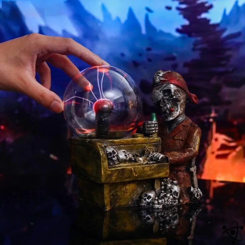 Lampe Plasma Zombie Bar pour Halloween - Lampe Plasma