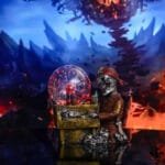 Lampe Plasma Zombie Bar pour Halloween - Lampe Plasma