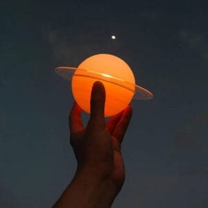 Lampe Saturne Design élégant pour votre Décoration - Veilleuse