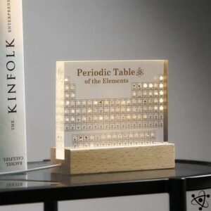 lampe tableau periodique des elements unique base lumineuse usb 130 1