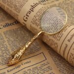 loupe a main style antique antiquites maritimes or objet scientifique 404 1