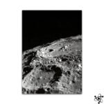 magnifique poster photo de la surface lune 30cm x 45cm affiche 142 1