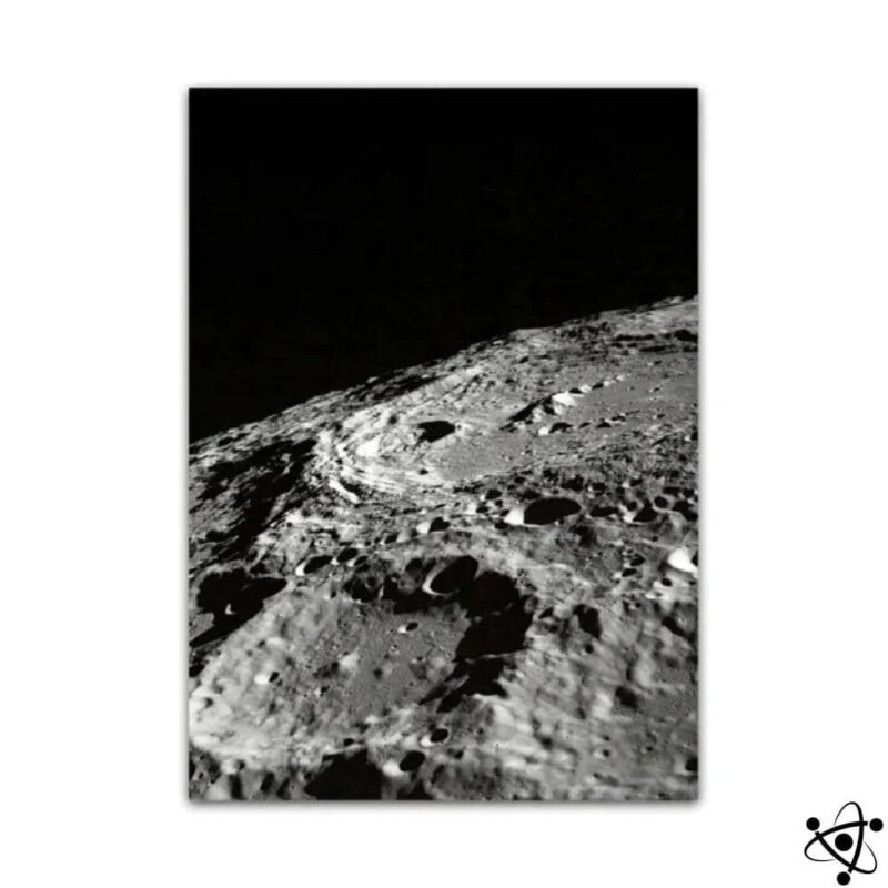 magnifique poster photo de la surface lune 30cm x 45cm affiche 142 1