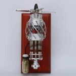 moteur stirling avion replique fonctionnelle pour curiosite 125 1