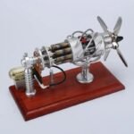 moteur stirling avion replique fonctionnelle pour curiosite 707 1