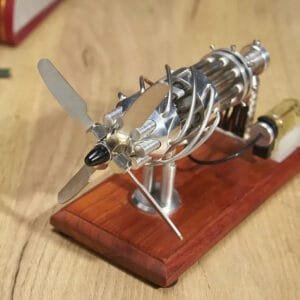 Moteur Stirling Avion Réplique Fonctionnelle pour Curiosité Scientifique - Moteur stirling