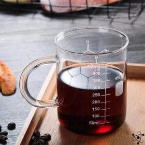 Mug à Café Chimie en Verre Borosilicate Durable - Cuisine