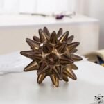 Oursin en Céramique pour un Art Décoratif Raffinement Inégalé