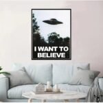 peinture ovni x files le moyen ideal pour decorer affiche 866 1