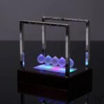 pendule de newton lumineux eblouissant pour decoration 470 1