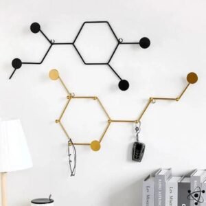 porte manteau moleculaire a design unique accroche murale 205 1