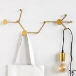 porte manteau moleculaire design chic accroche murale 427 1