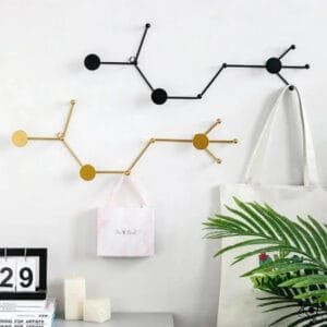 Porte Manteau Moléculaire Design Chic - Accroche murale