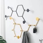 porte manteau moleculaire design compact accroche murale 532 1