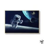 poster astronaute espace pour decoration spatiale 30cm x 45cm affiche 625 1