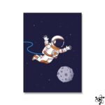 Poster Astronaute Magique pour Enfants