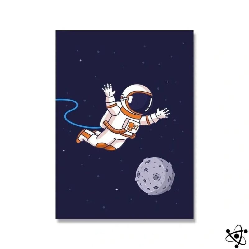 Poster Astronaute Magique pour Enfants