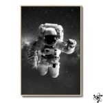 poster astronaute nasa dans lespace 30cm x 45cm affiche 373 1