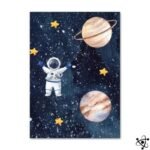 Poster Astronaute pour Enfant Aventure Fantastique