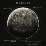 poster astronomique mercure du systeme solaire affiche 268 1