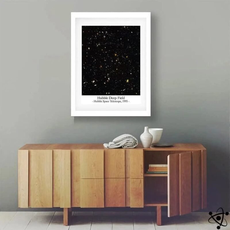 poster champ profond dhubble elegance astronomique affiche 764 1