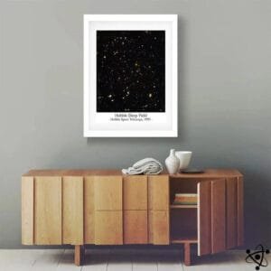 Poster Champ Profond D’hubble élégance Astronomique - Affiche