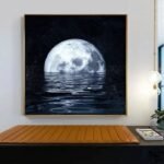 poster clair de lune pour une ambiance romantique 40cm x affiche 893 1