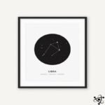 poster de constellations elegant pour decoration unique 30cm x 186 1