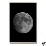poster decoratif lune mystique eclatante 30cm x 45cm affiche 899 1