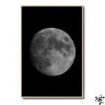 Poster décoratif de la Lune Déco Science