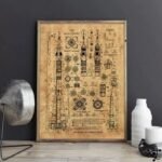 poster fusee soyouz pour decoration murale coloree 21cm x 30cm 672 1
