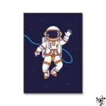 poster imprime astronaute dans lespace decoration unique 30cm x 508 1