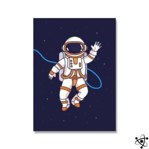 poster imprime astronaute dans lespace decoration unique 30cm x 508 1