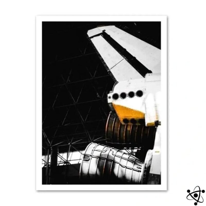 poster moteurs navette spatiale nasa 30cm x 40cm affiche 575 1