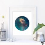 poster nebuleuse de la carene telescope spatial hubble affiche 416 1