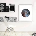 poster nebuleuse tete de singe eclatant affiche 699 1