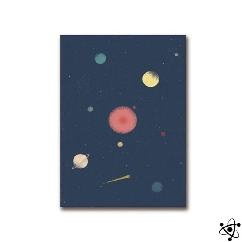 poster original planetes systeme solaire decoration unique 30cm x 767 1