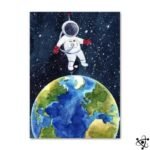 poster ovni pour decoration de chambre enfant 30cm x 40cm affiche 120 1