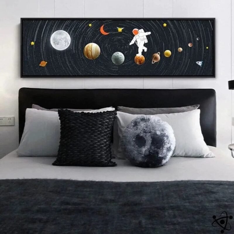 poster parcours astronaute dans lespace unique decoration 20cm x 966 1