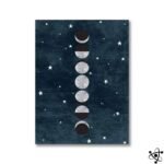 poster phases de la lune pour enfants 30cm x 40cm affiche 742 1